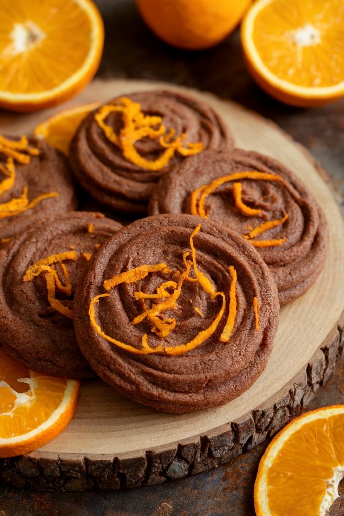 Chocolate Orange Sugar Cookies