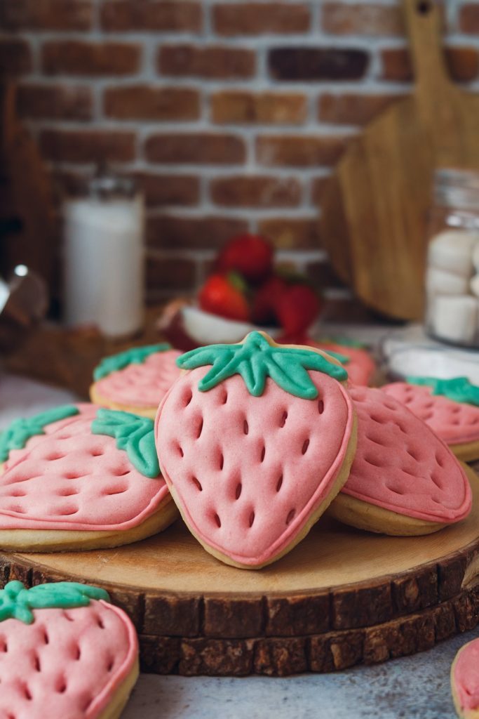Strawberry Sugar Cookies