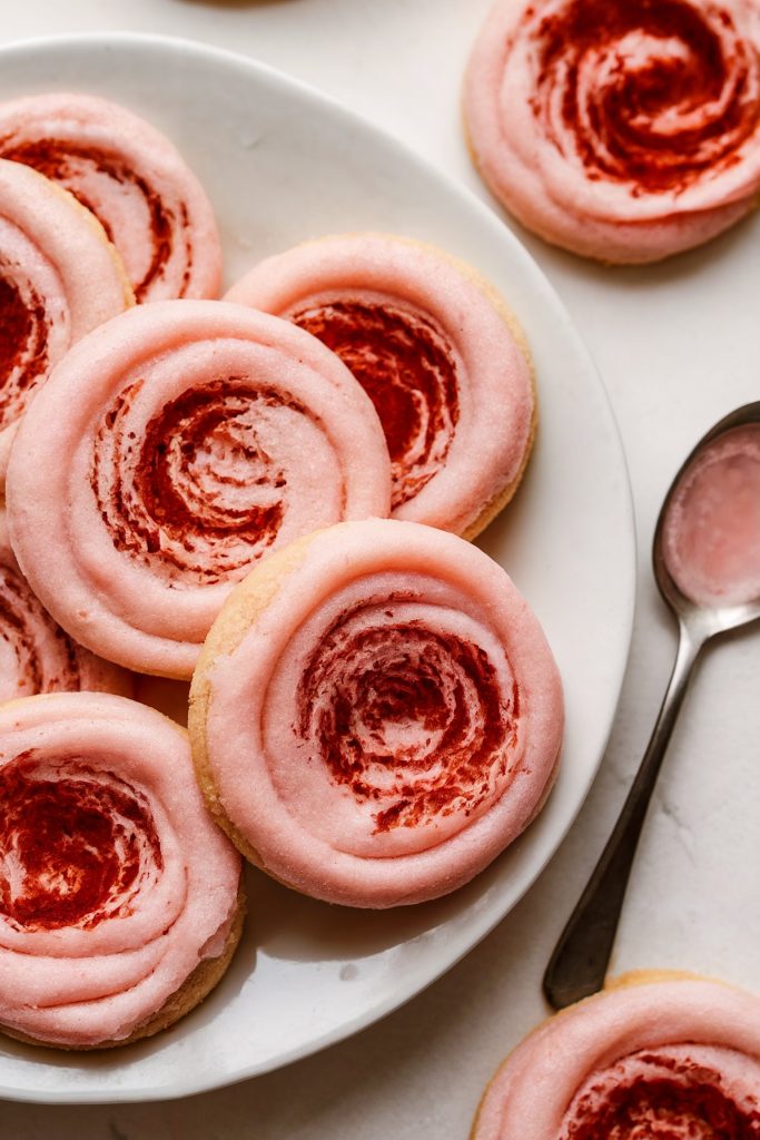 Rosewater Sugar Cookies