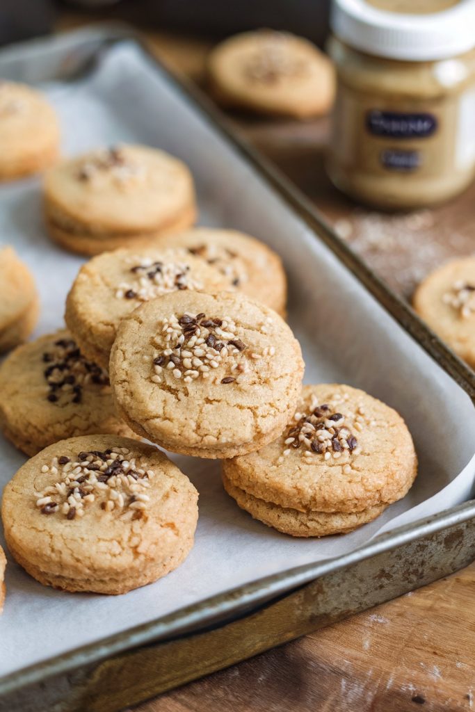 Tahini Sugar Cookies