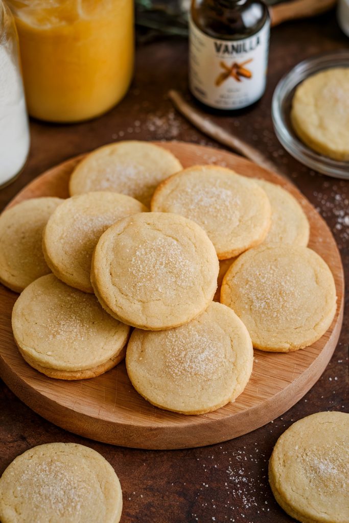 Vegan Vanilla Sugar Cookies