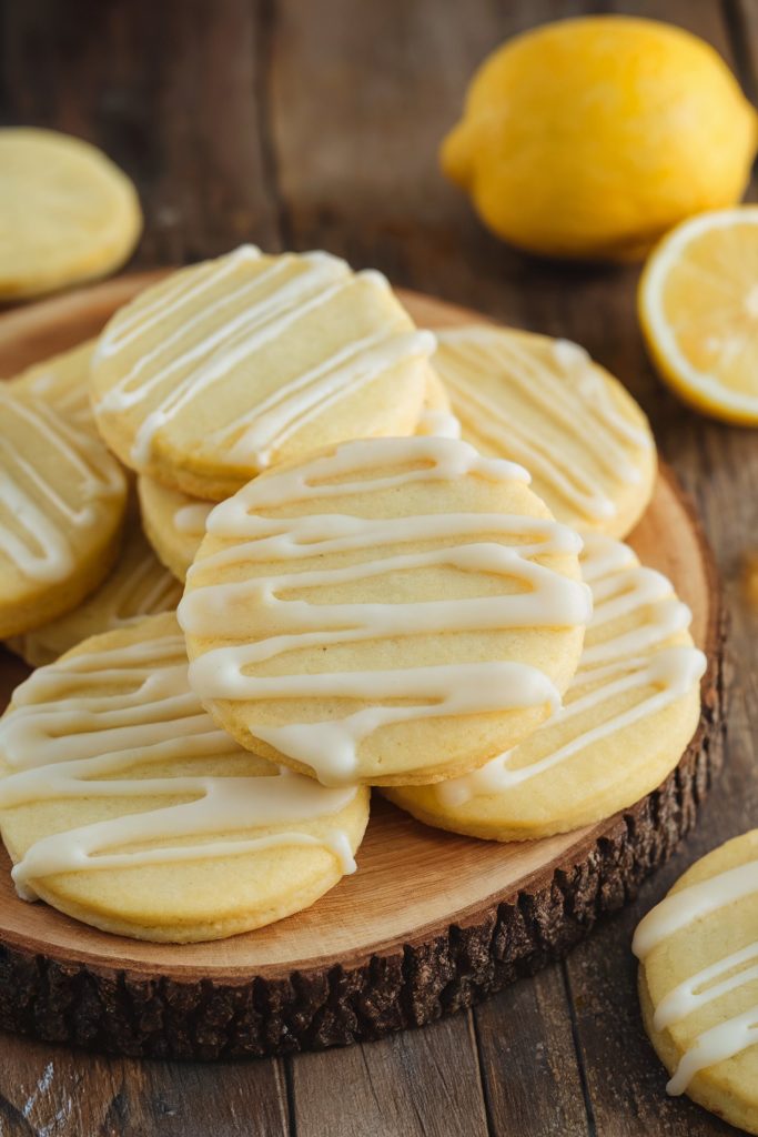 Vegan Lemon Sugar Cookies