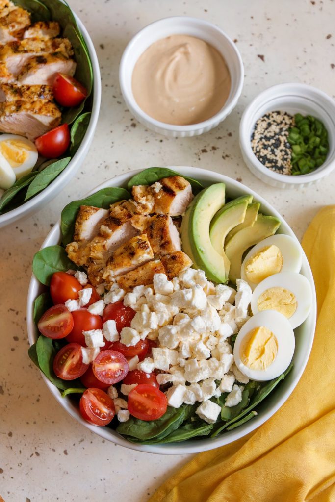 Savory Breakfast Bowl with Eggs and Avocado