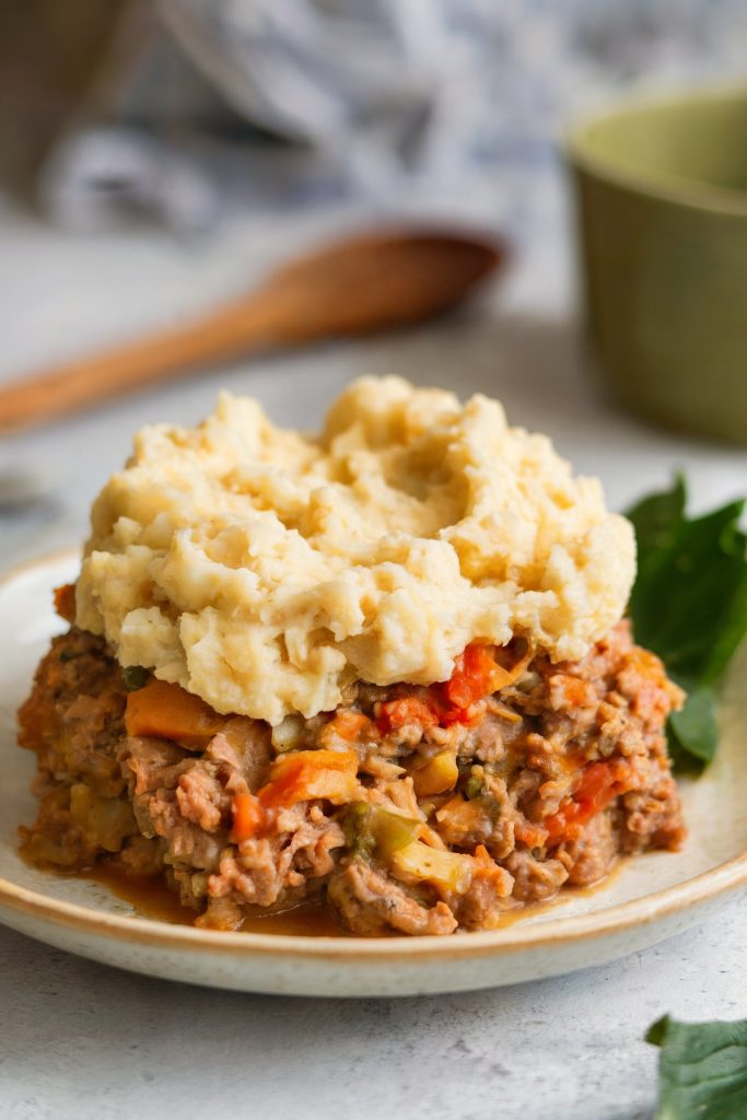 Shepherd's Pie with Cauliflower Mash