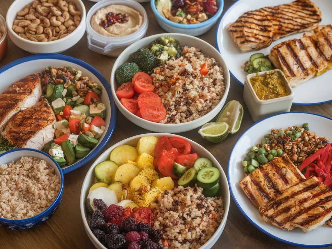 56 DASH Diet Meal Prep Ideas to Lower Blood Pressure for National High Blood Pressure Education Month
