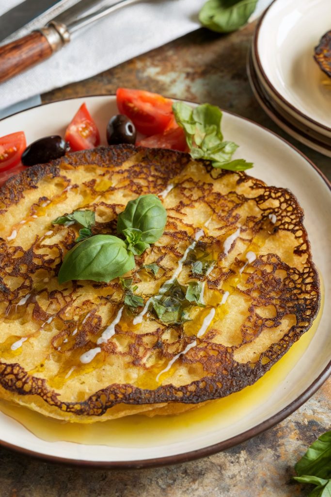 Mediterranean Socca Pancakes