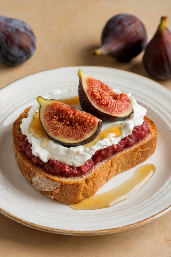 Fig and Ricotta Toast