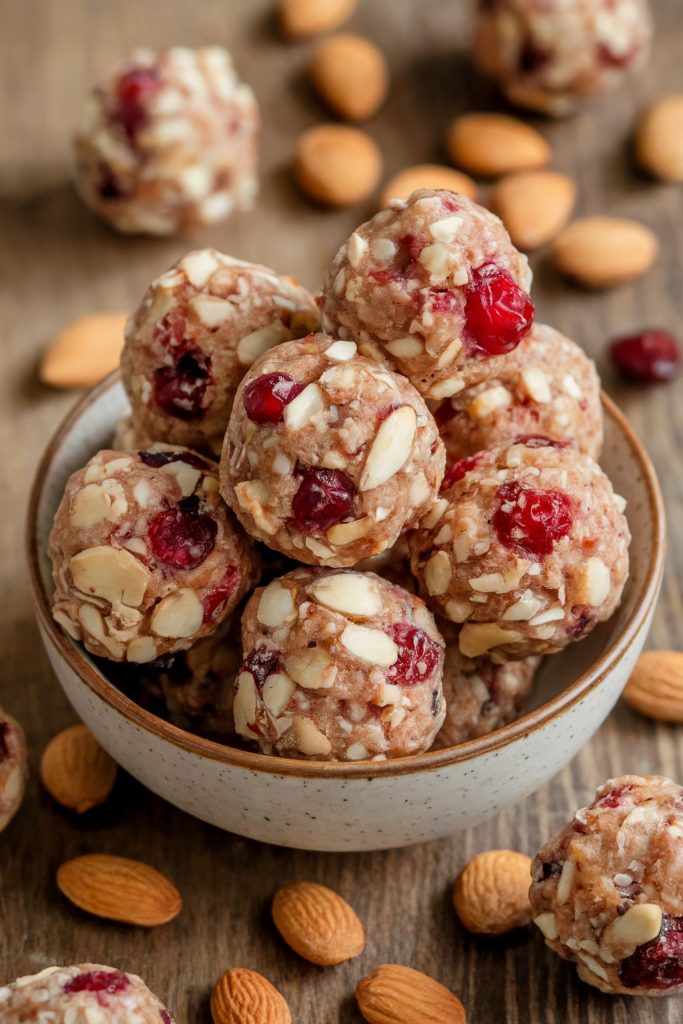 Cranberry-Almond Energy Balls