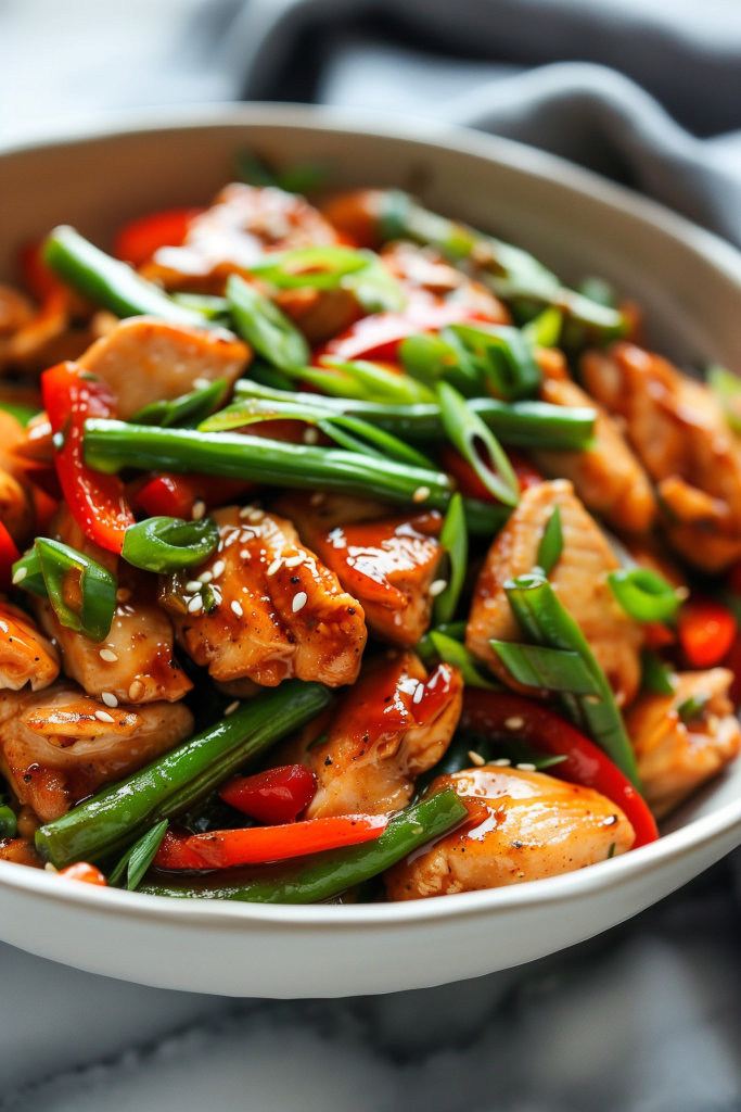 Garlic Chicken Stir Fry