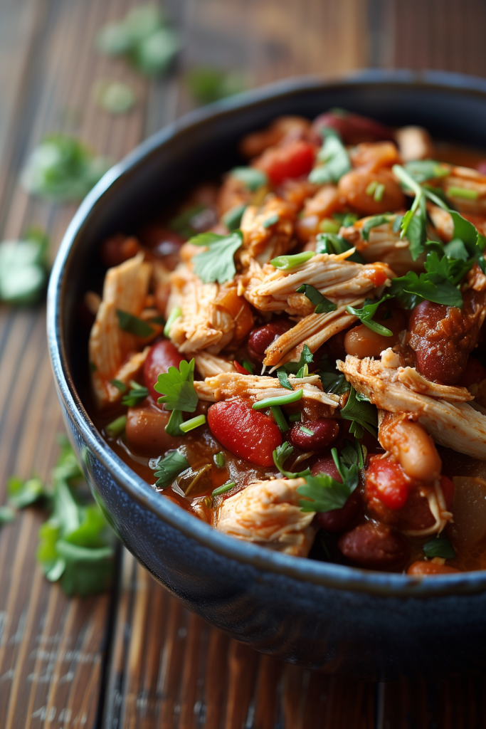 Slow Cooker Chicken Chili
