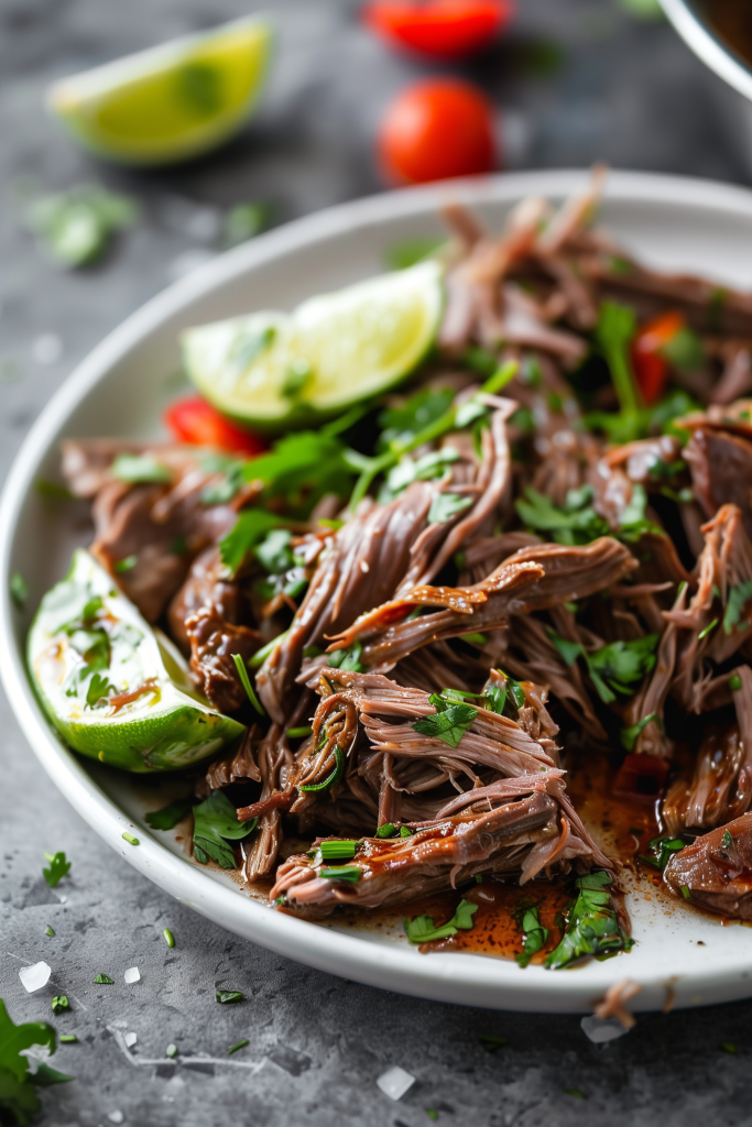 Cuban Shredded Beef (Slow Cooker)