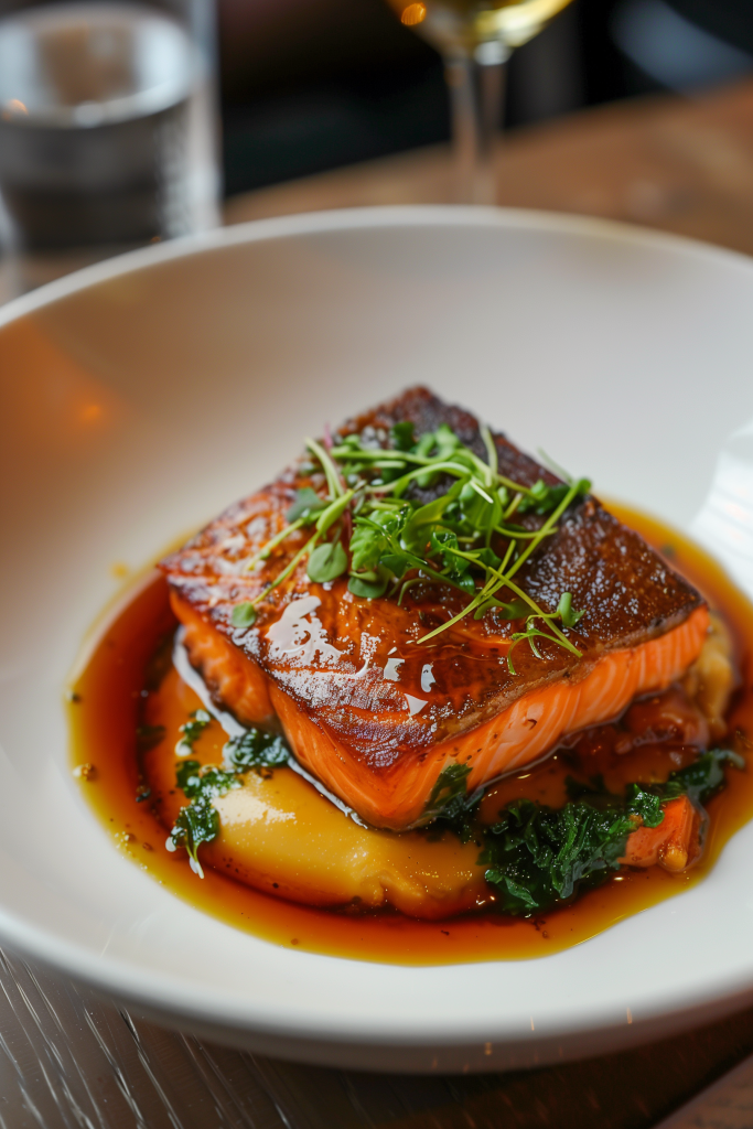 Citrus Soy Salmon Fillet Recipe