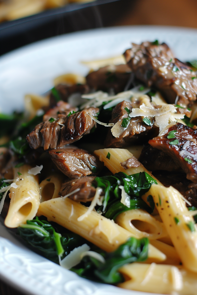 30-Minute One Pan Beef Penne