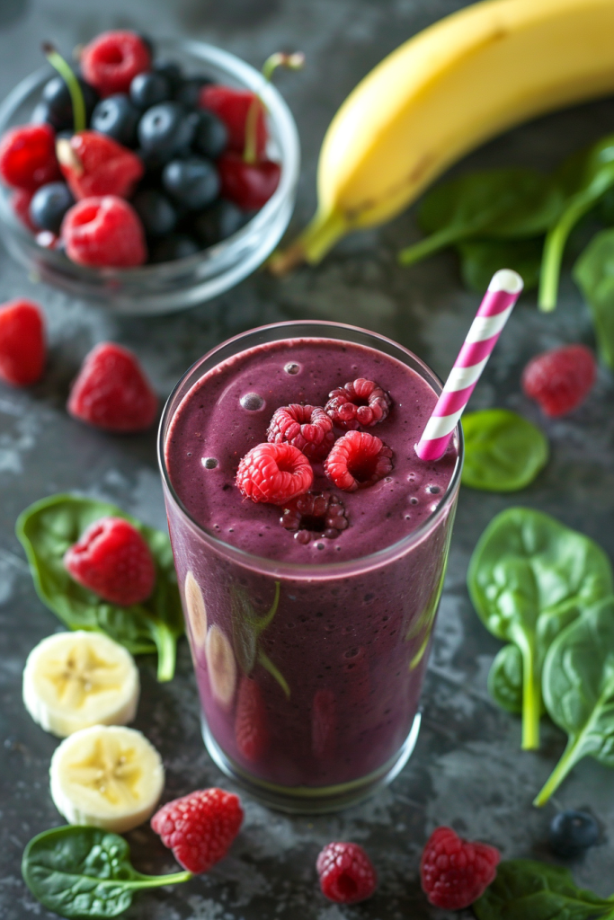 Berry Green Smoothie