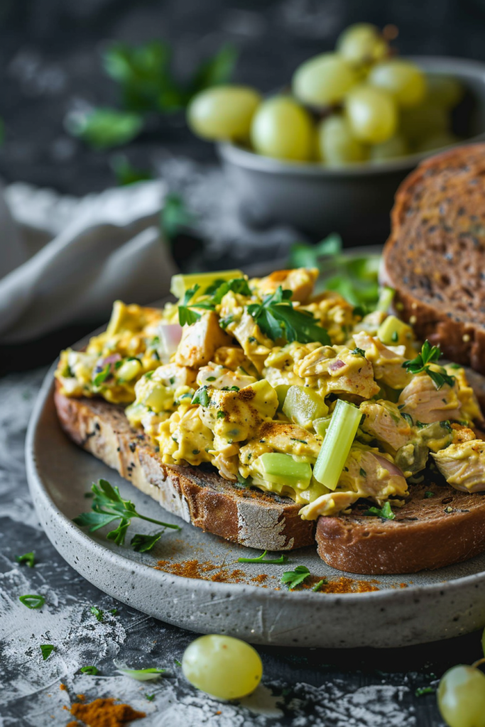 Turmeric Chicken Salad