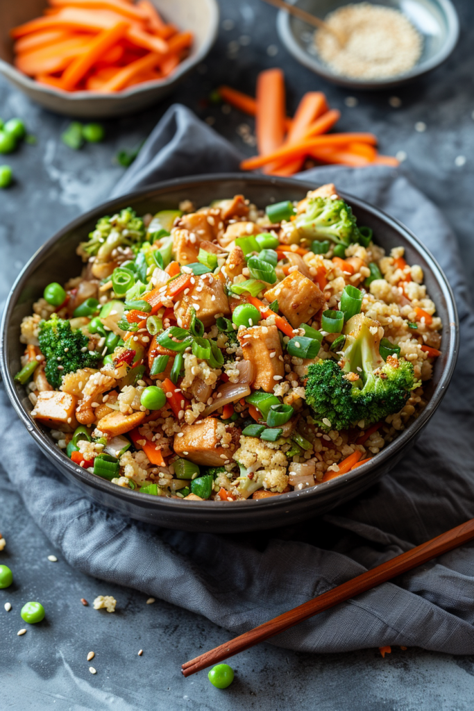 Cauliflower Rice Stir-Fry
