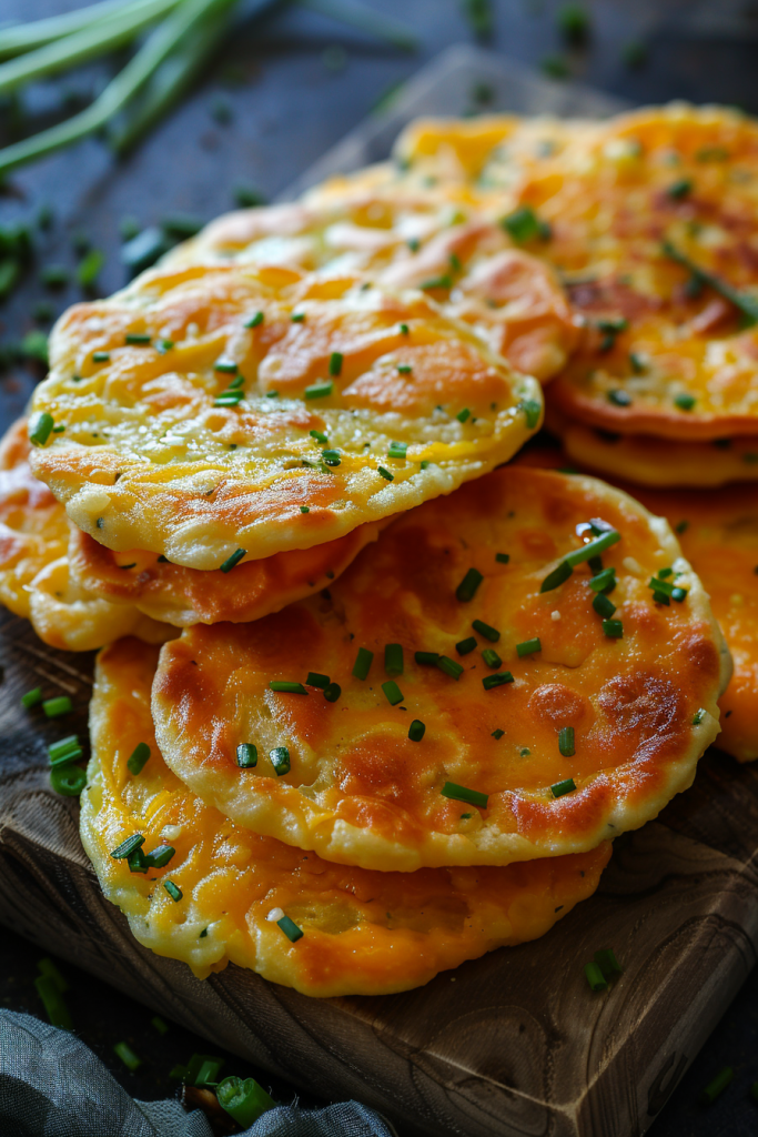 Cheddar and Chive Cloud Bread