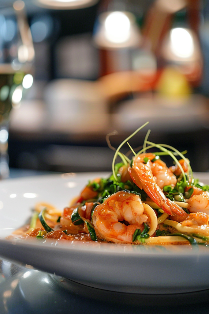 Shrimp Scampi with Zucchini Noodles