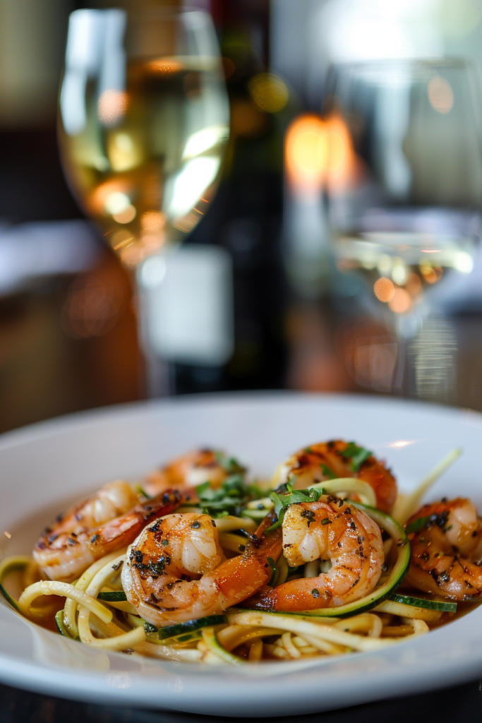 Shrimp Scampi with Zucchini Noodles