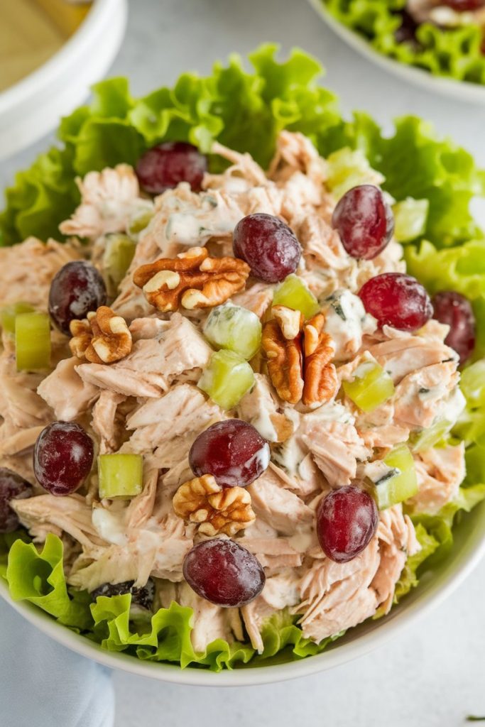 Chicken Salad with Grapes and Walnuts