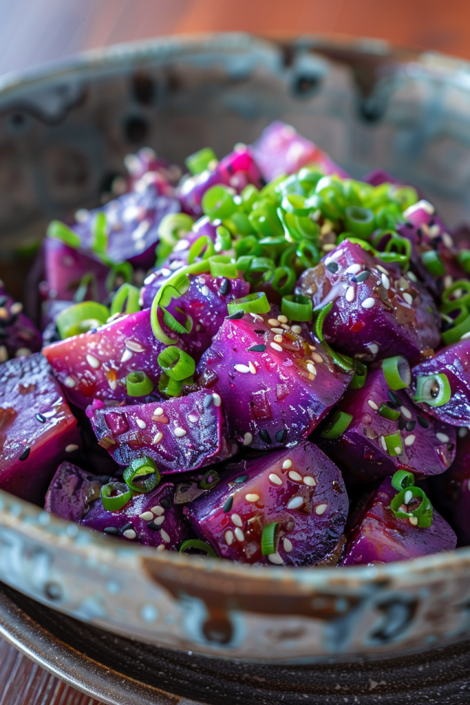 Okinawan Sweet Potato Salad