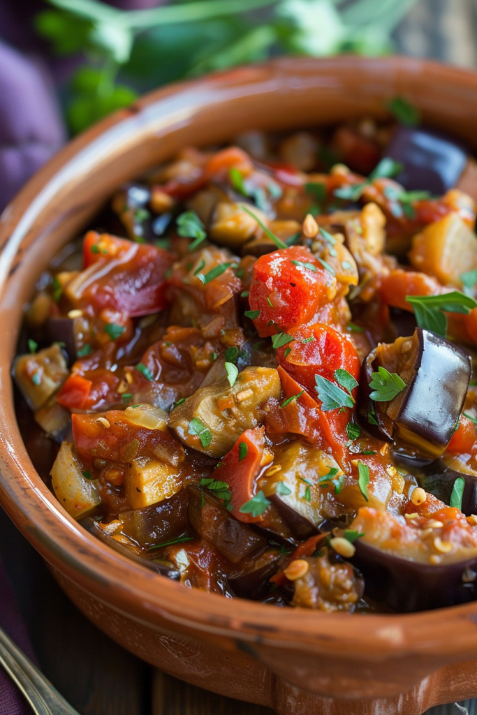 Ikaria-Style Eggplant Stew
