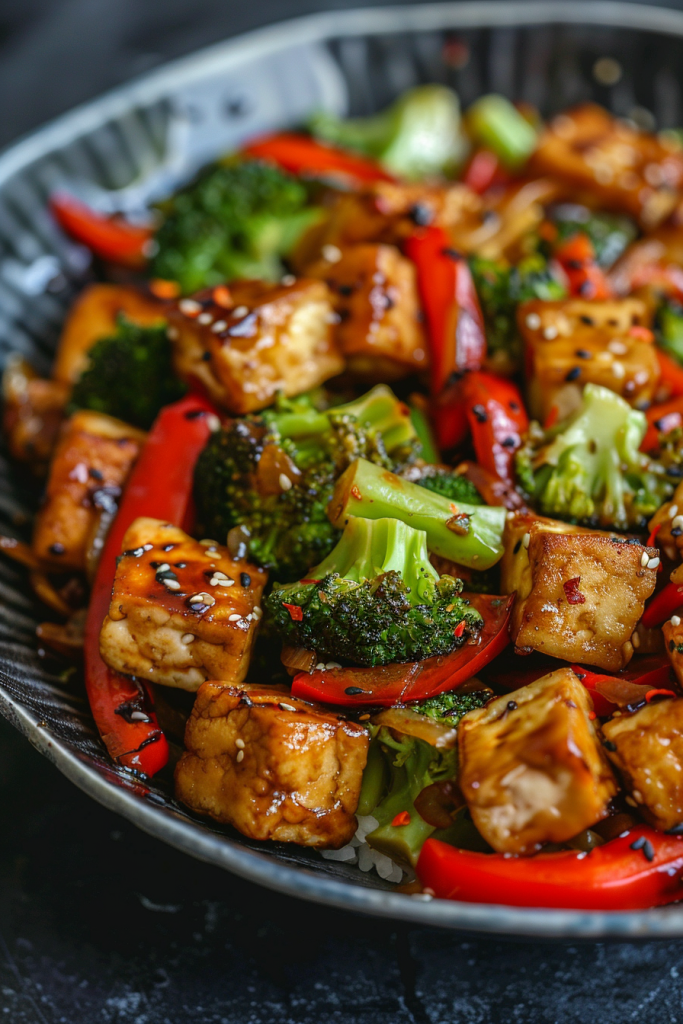 Tofu and Vegetable Stir-Fry
