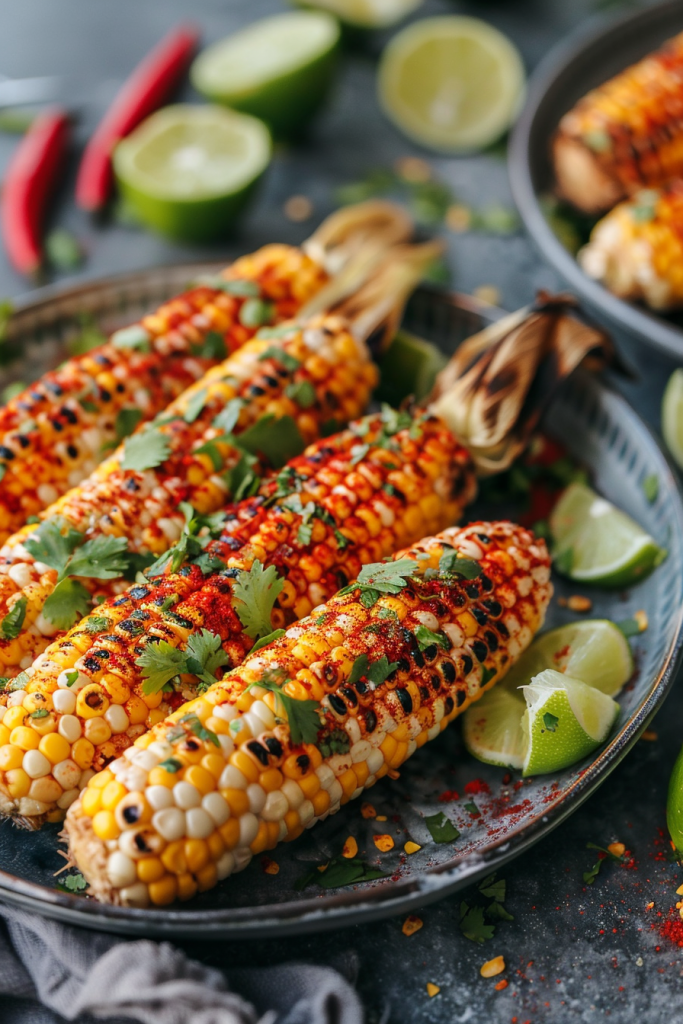 Chili Lime Corn on the Cob