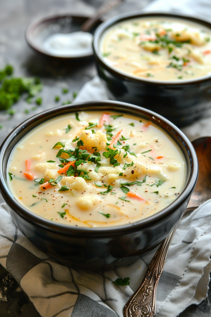 Creamy Cauliflower and Cabbage Blend