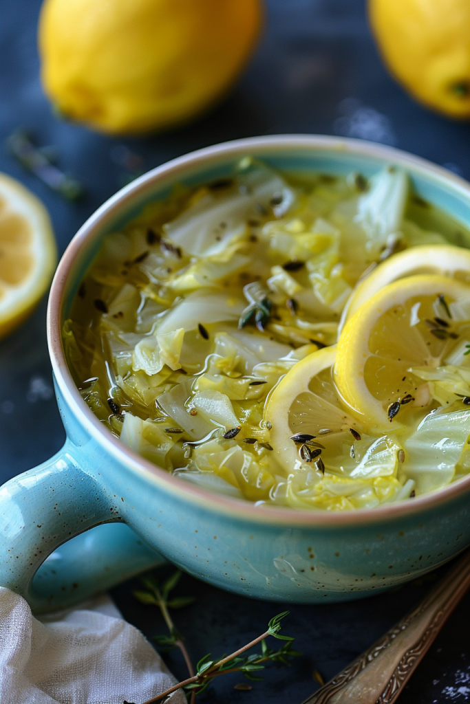 Zesty Lemon and Cabbage Zing