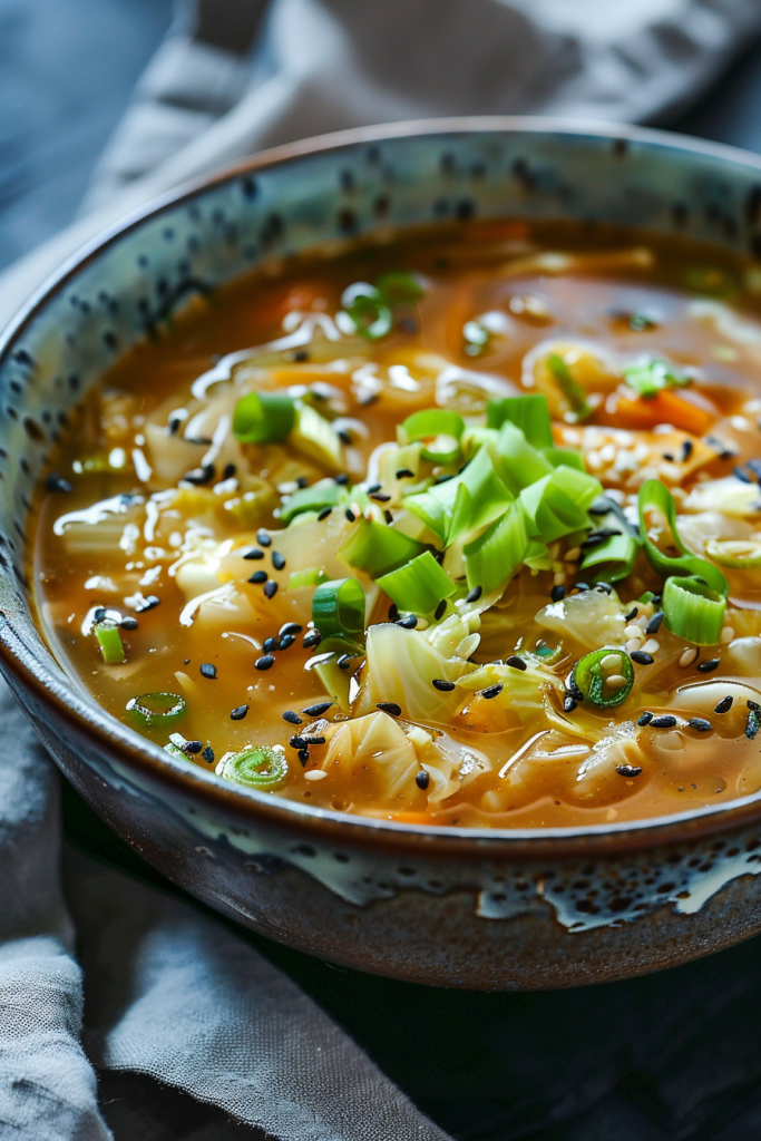 Miso and Cabbage Comfort Bowl