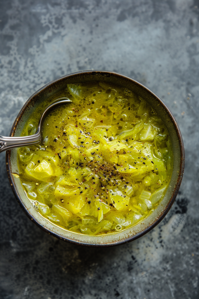 Turmeric-Seasoned Cabbage Potion