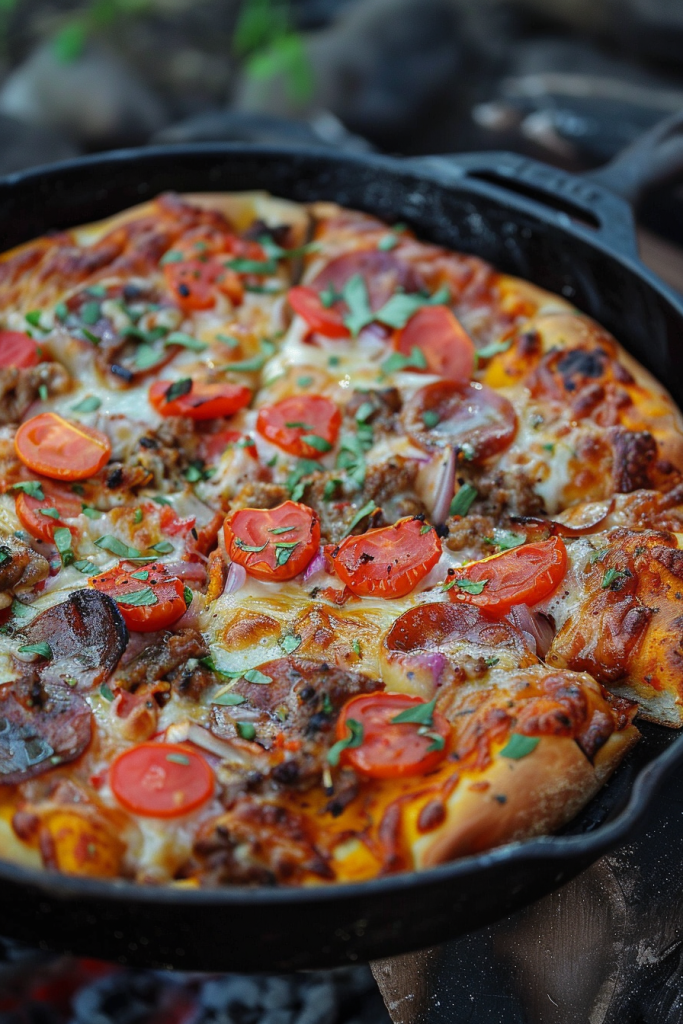 Dutch Oven Pizza