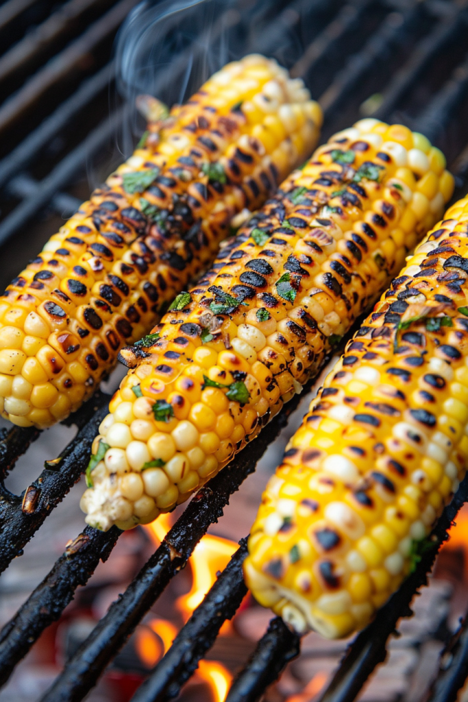Garlic Herb Grilled Corn