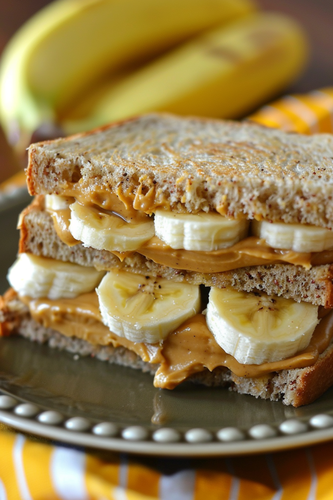 Peanut Butter Banana Sandwiches