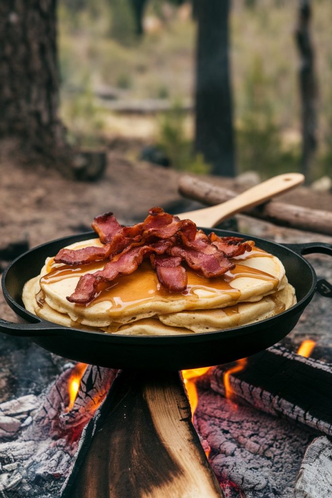 Maple Bacon Pancakes