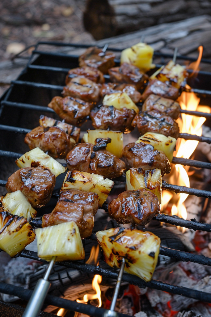 Pineapple Teriyaki Kebabs
