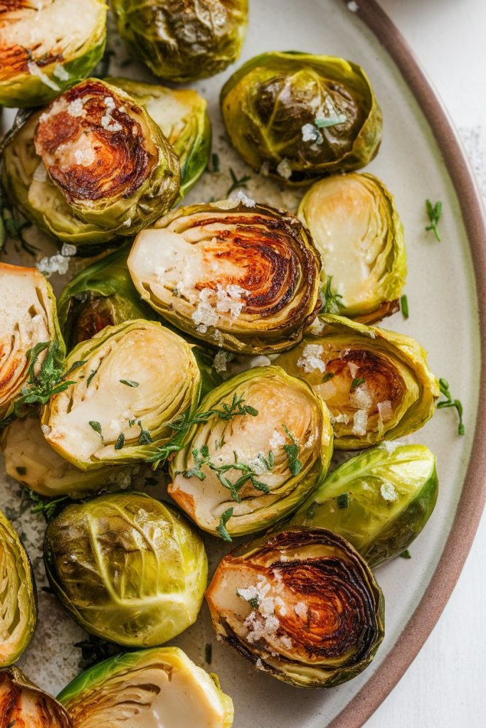 Garlic-Roasted Brussels Sprouts