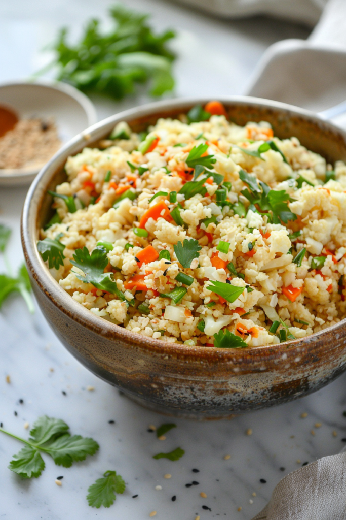 Cauliflower Rice Stir-Fry