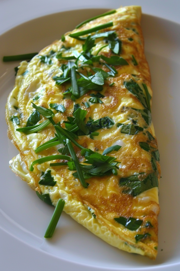 Omelet with Fresh Herbs