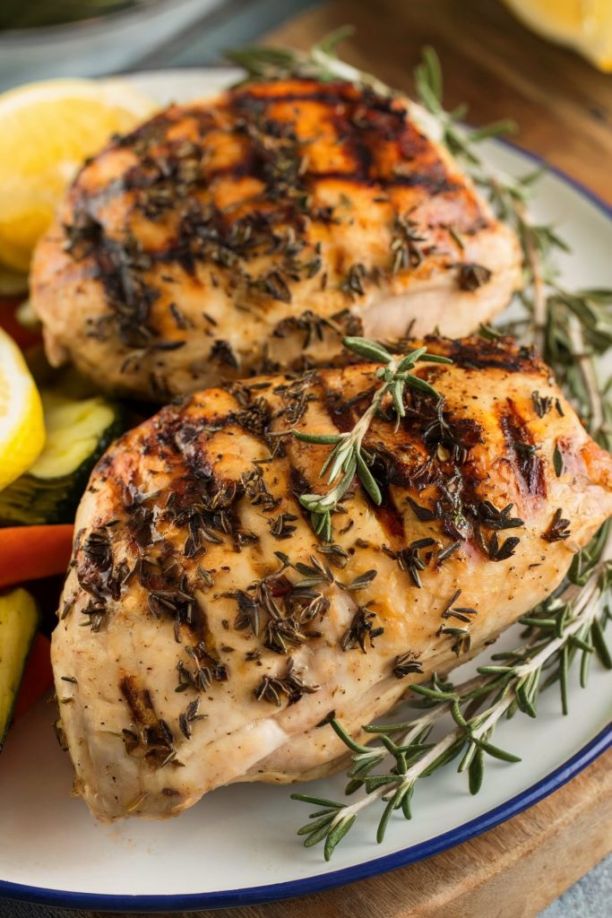 Grilled Lemon Herb Chicken