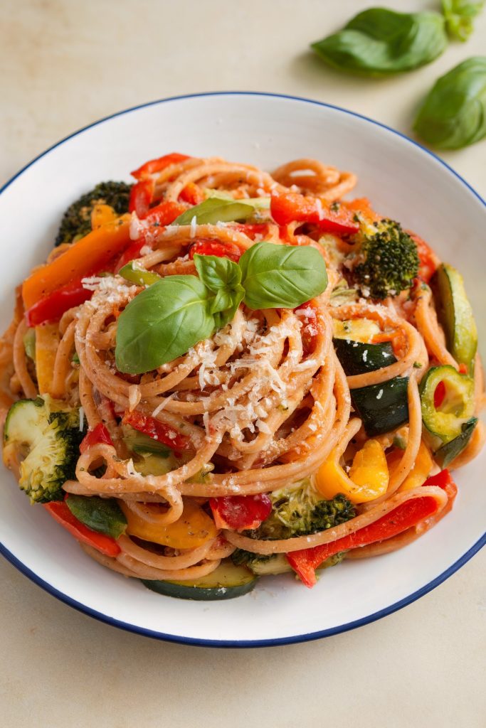 Whole Wheat Pasta Primavera