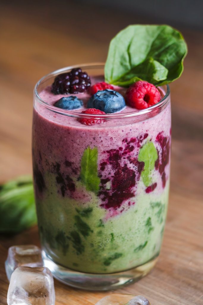 Berry and Spinach Smoothie