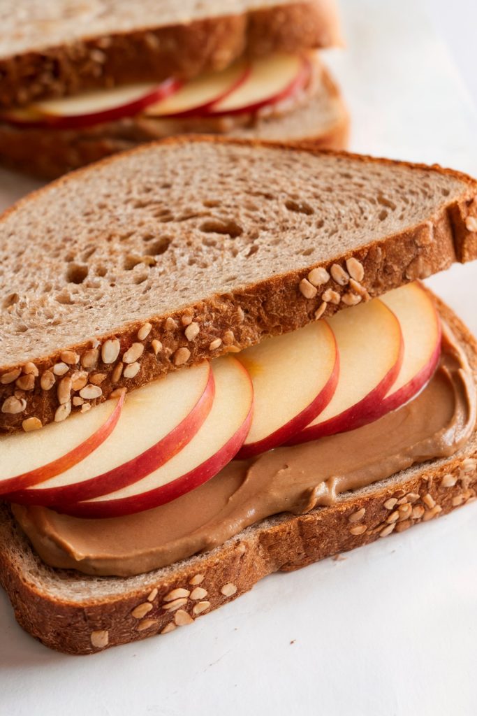 Apple and Almond Butter Sandwich