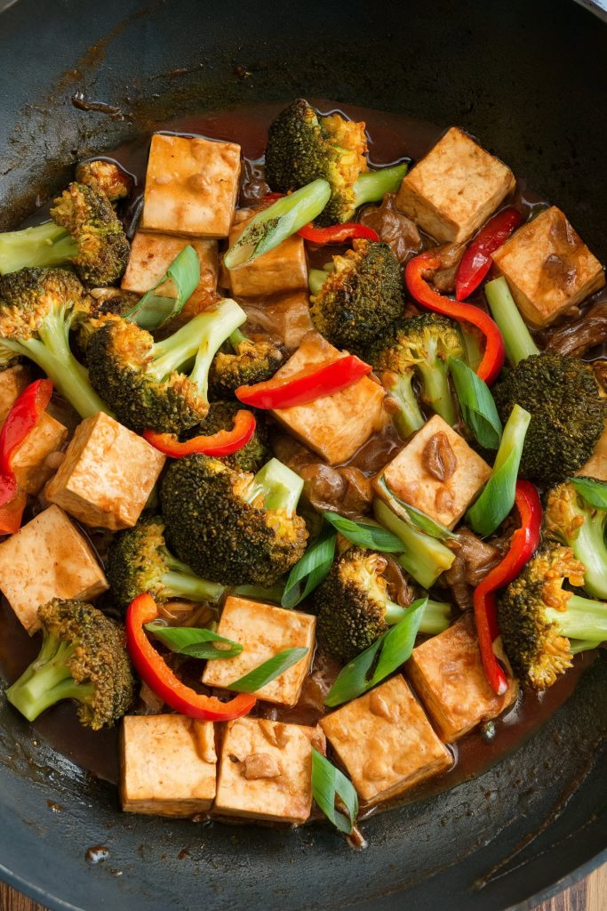 Tofu Stir-Fry with Broccoli