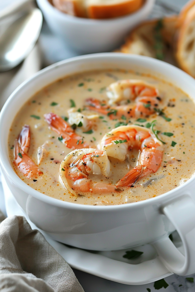 Carnivore-Style Creamy Crab and Shrimp Seafood Bisque