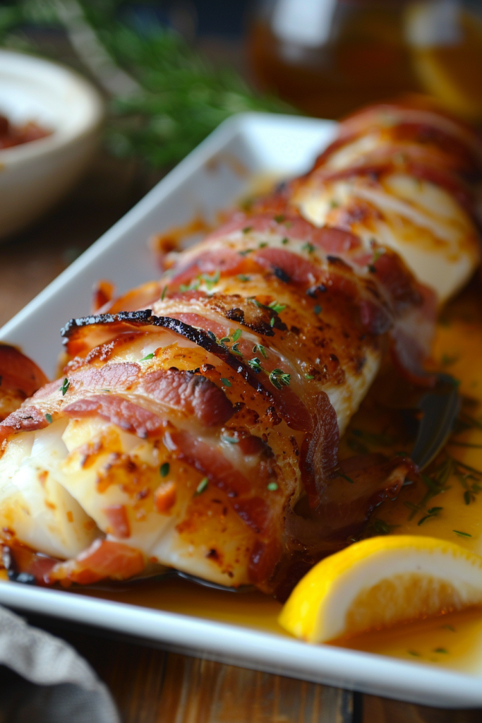 Bacon-Wrapped Cod