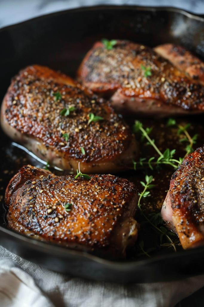 Pan-Seared Duck Breast With Crispy Skin