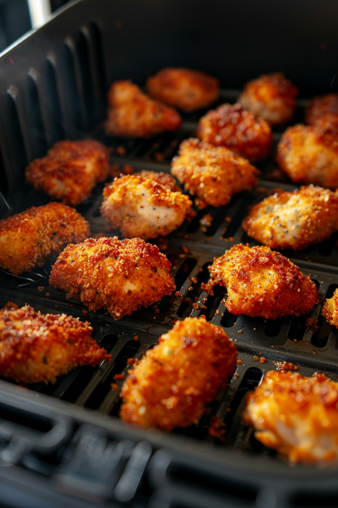 Air Fryer Crunchy Chicken Nuggets