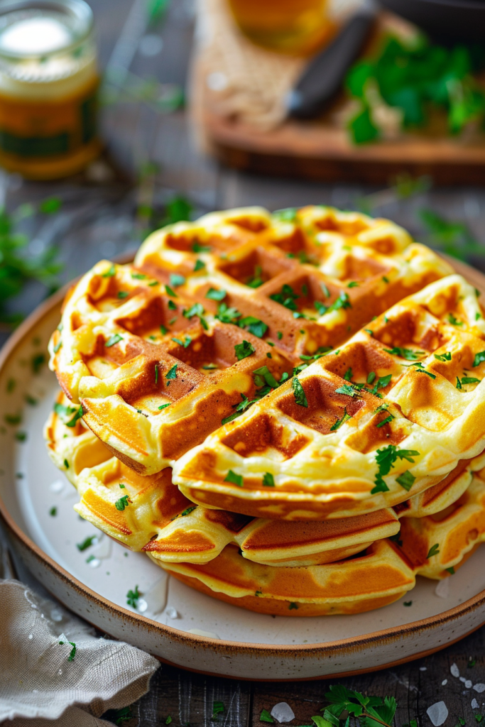 Egg-Based Waffle